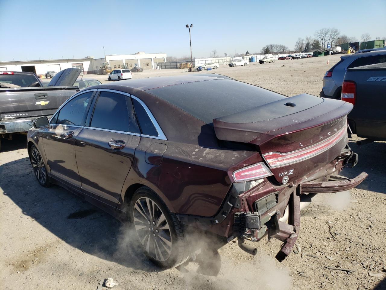 Photo 3 from auction – 2017 LINCOLN MKZ RESERV with VIN 3LN6L5E92HR663499