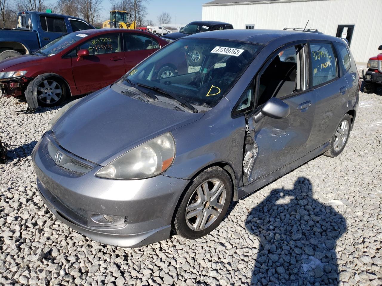 Photo 2 from auction – 2007 HONDA FIT S with VIN JHMGD38697S048705