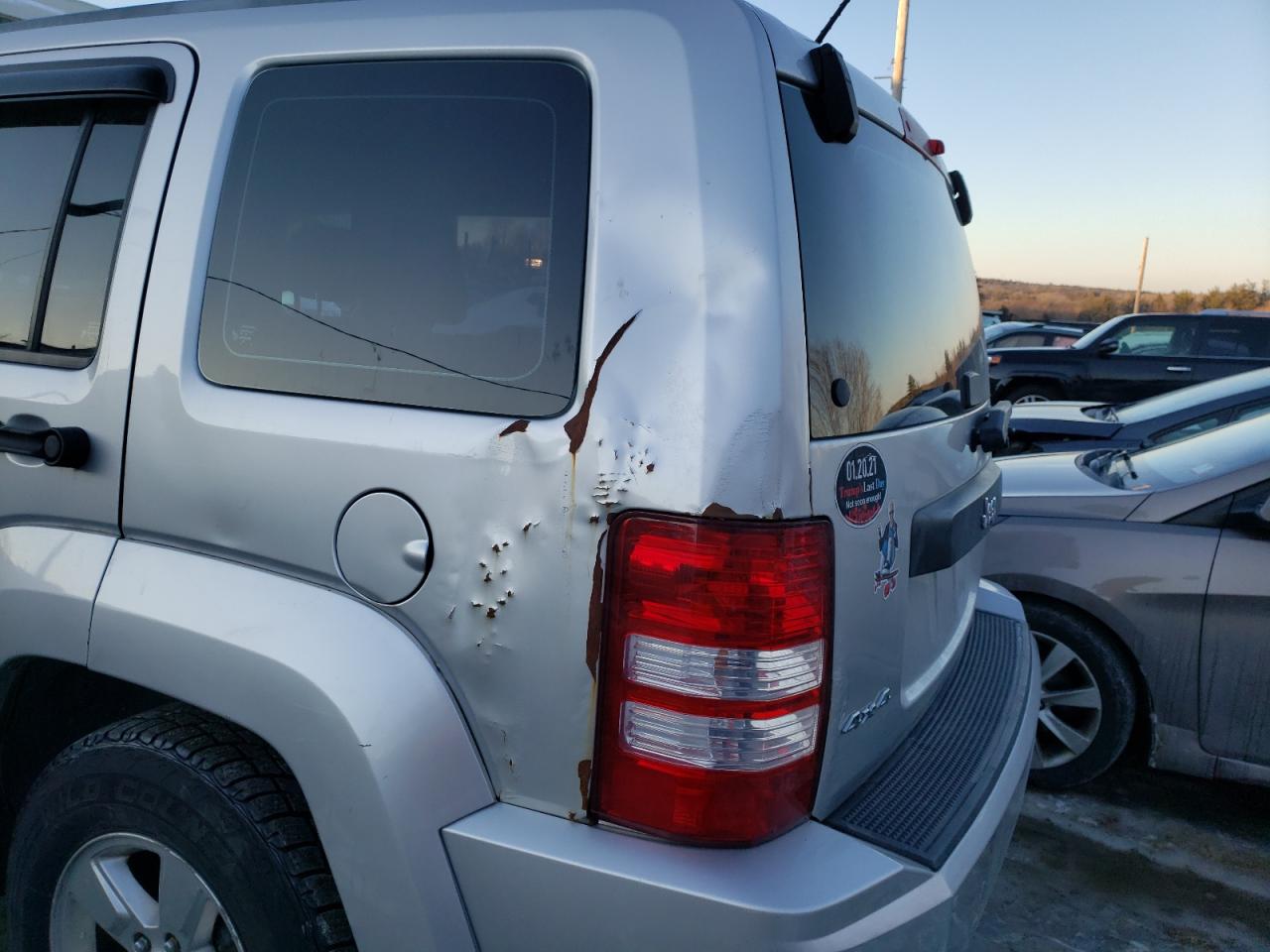 Photo 9 from auction – 2011 JEEP LIBERTY SP with VIN 1J4PN2GK5BW588040