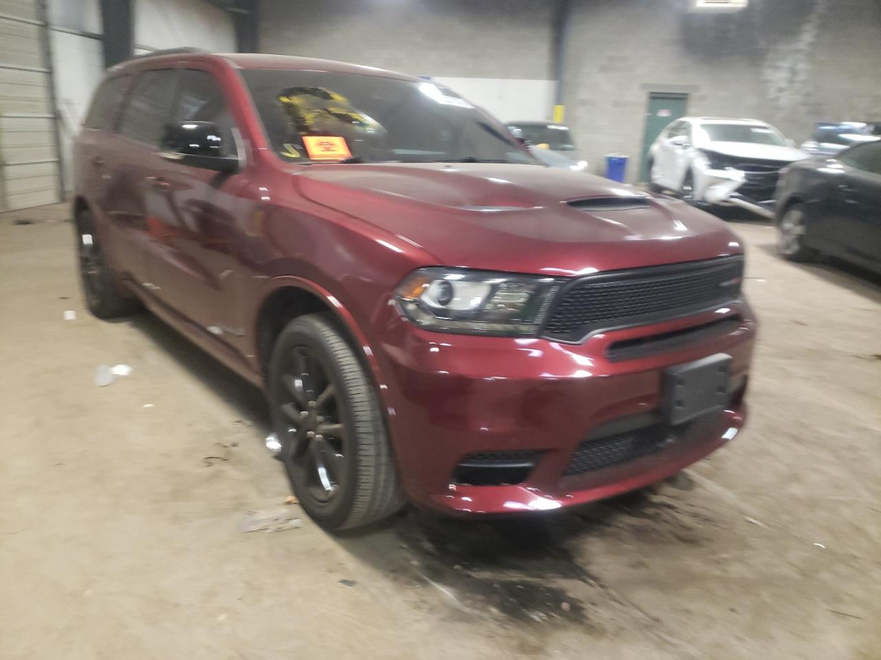 DODGE DURANGO R/ 2018 with VIN 1C4SDJCT3JC497750 - Photo from auction