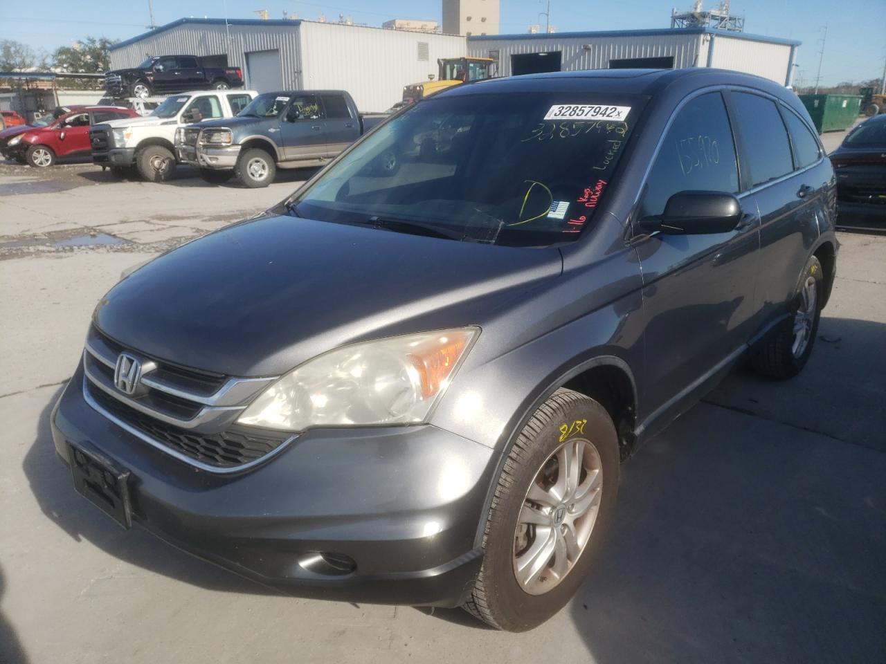 Photo 2 from auction – 2011 HONDA CR-V EX with VIN 5J6RE3H55BL014062