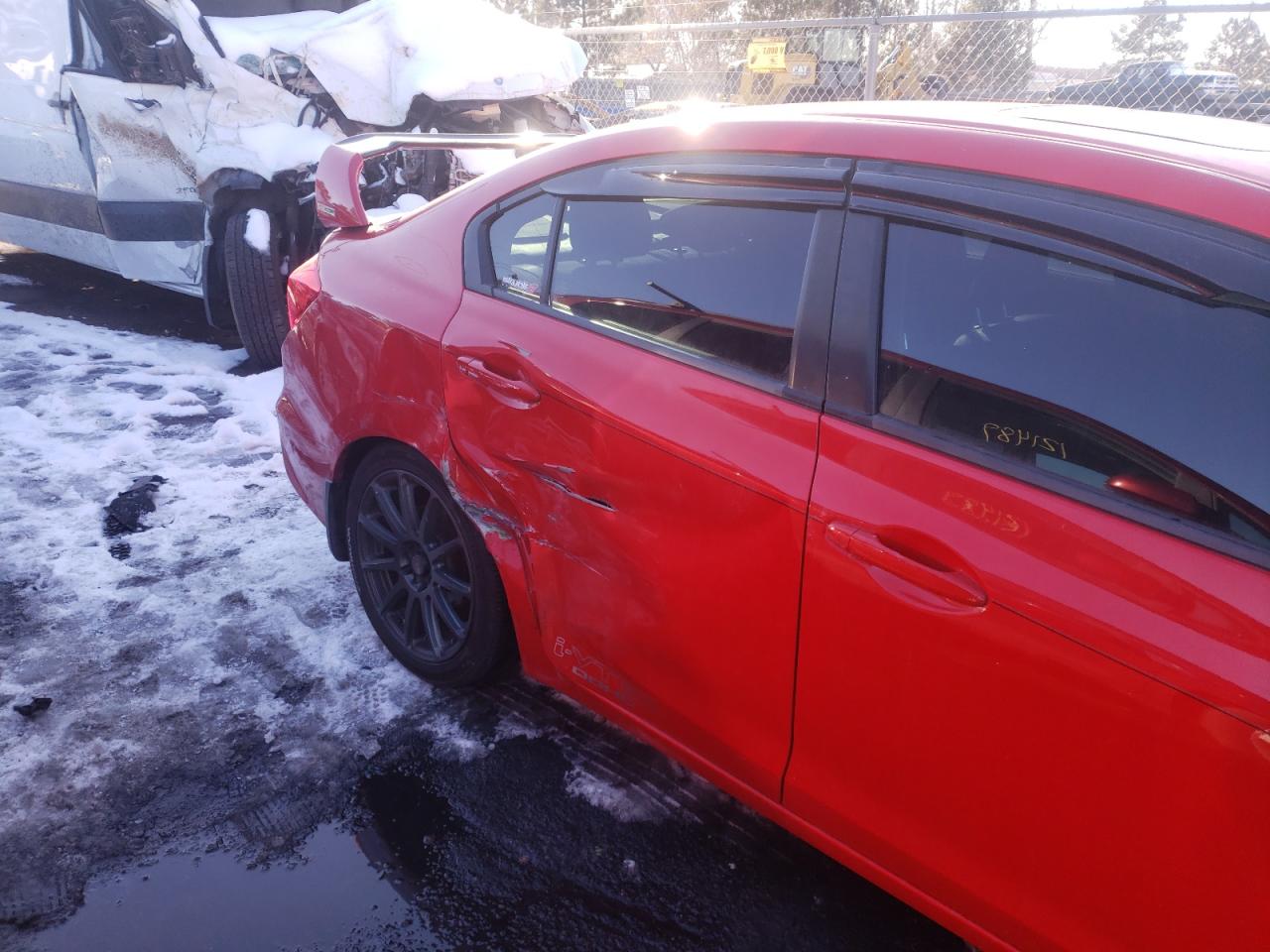 Photo 9 from auction – 2012 HONDA CIVIC SI with VIN 2HGFB6E52CH704715
