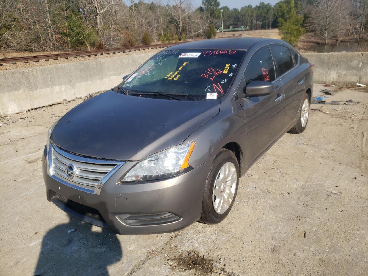 Photo 9 from auction – 2015 NISSAN SENTRA S with VIN 3N1AB7AP4FL646692