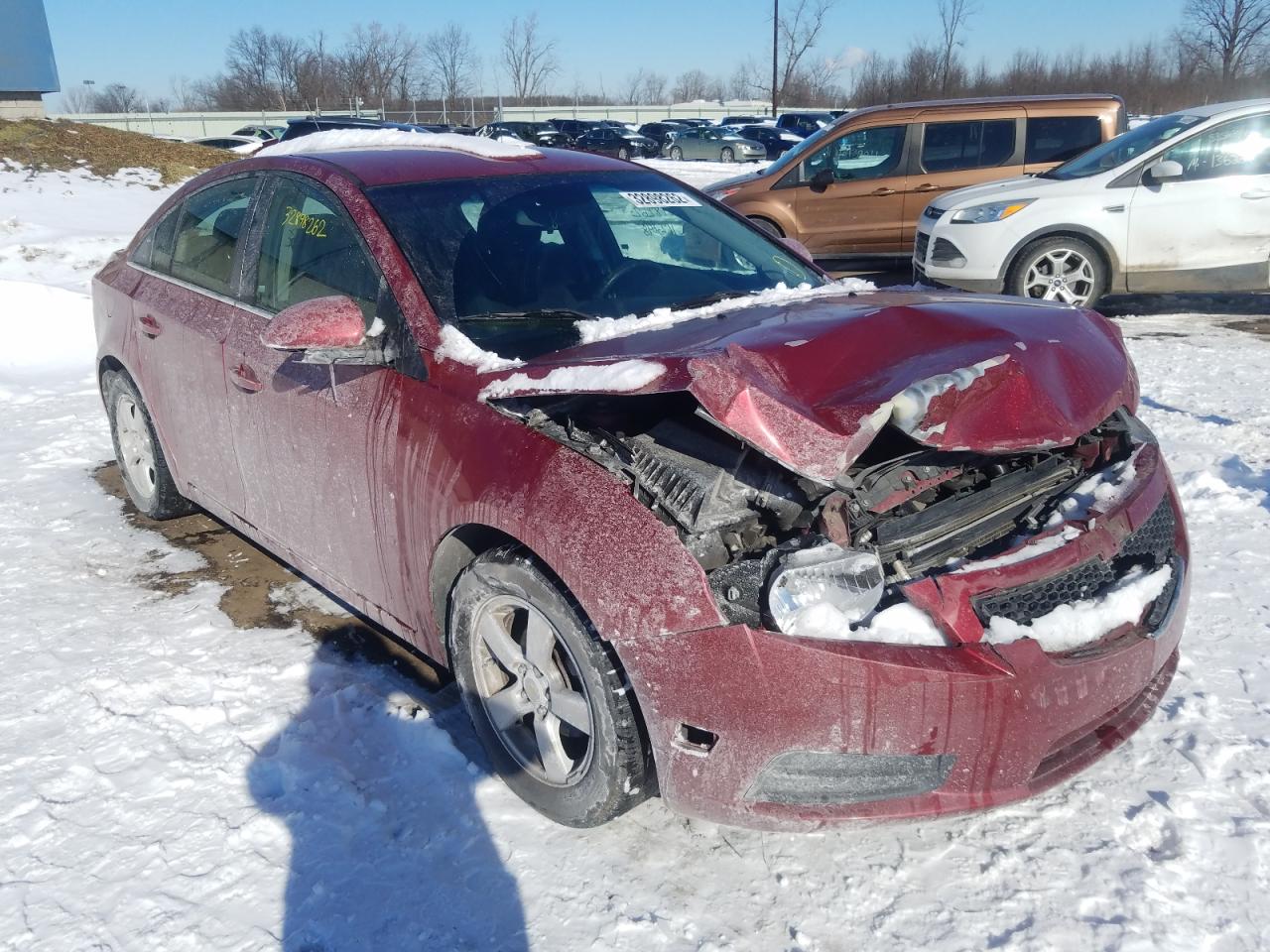 CHEVROLET CRUZE LT 2011 with VIN 1G1PF5S90B7301151 - Photo from auction