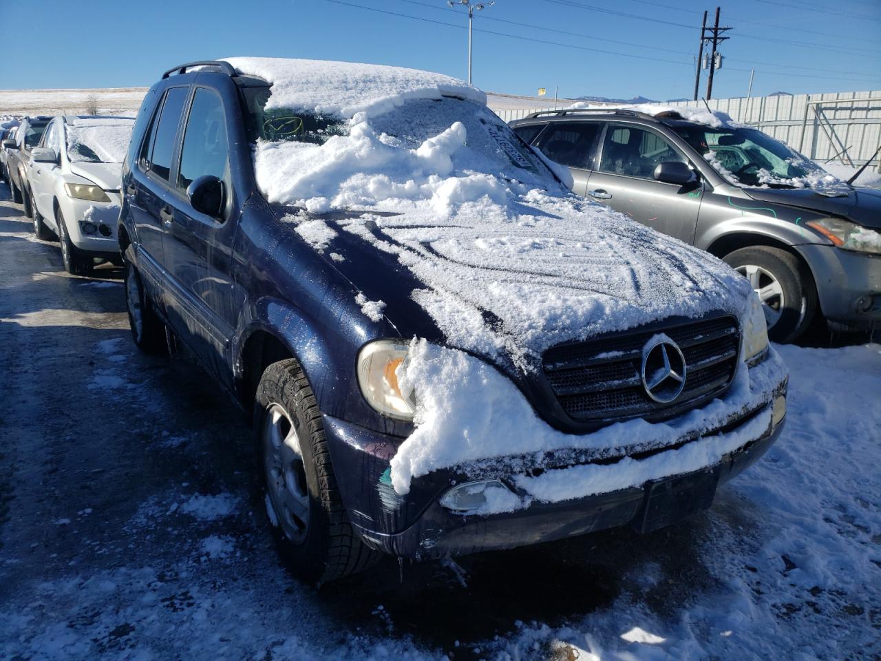 MERCEDES-BENZ ML-CLASS 2003 with VIN 4JGAB57E93A449961 - Photo from auction