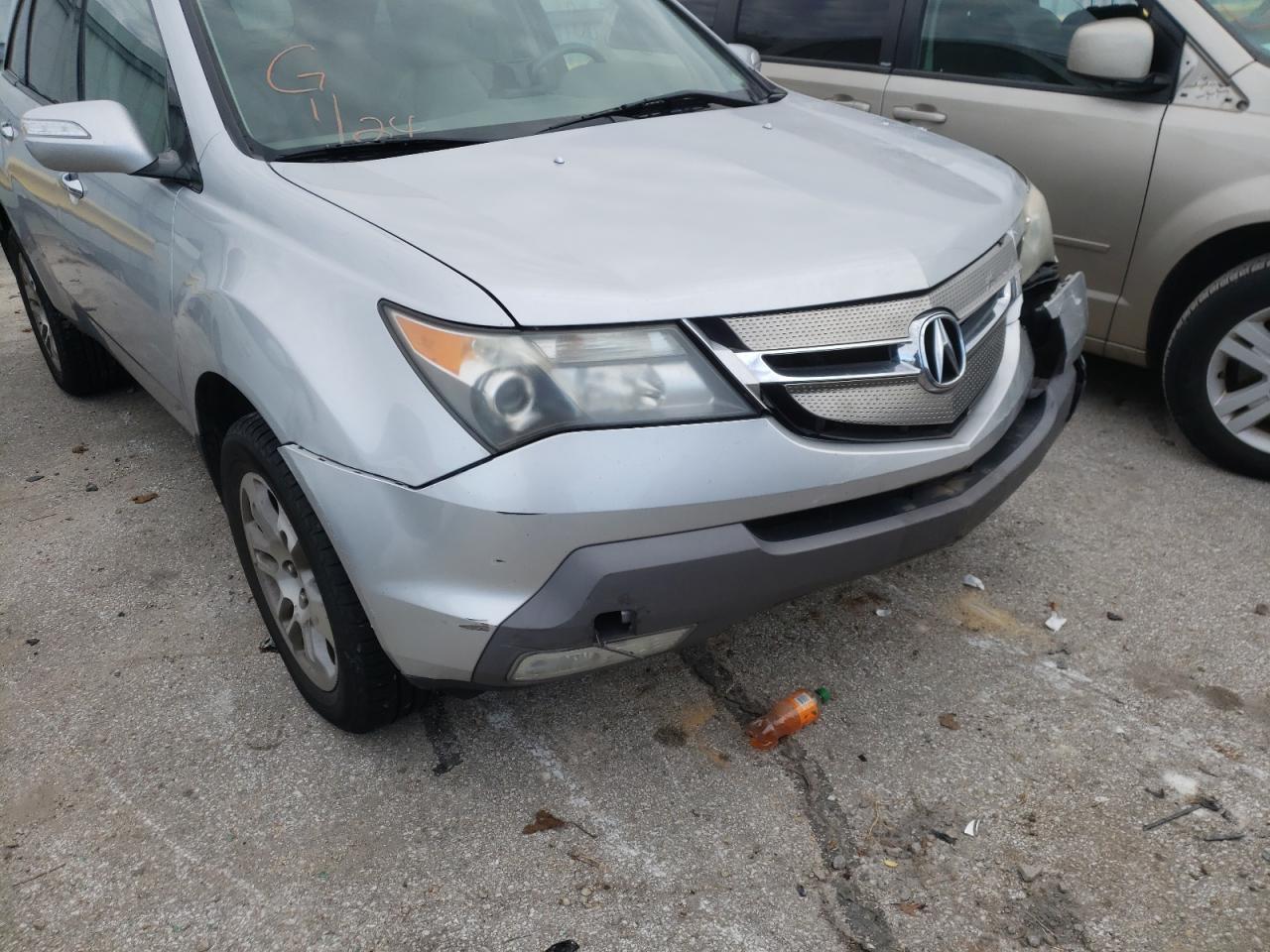Photo 9 from auction – 2007 ACURA MDX with VIN 2HNYD28257H516699