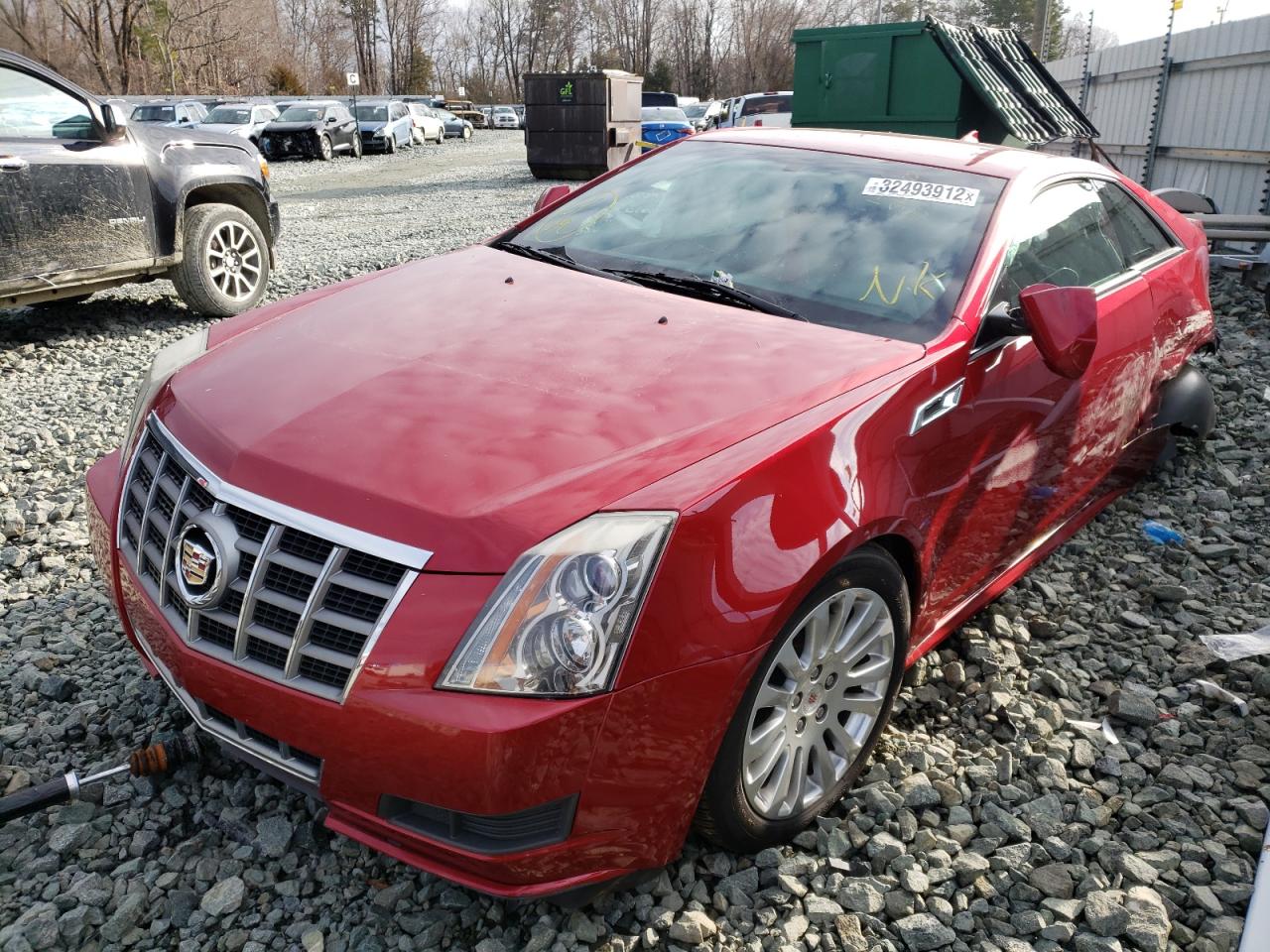 Photo 2 from auction – 2012 CADILLAC CTS with VIN 1G6DA1E35C0154430
