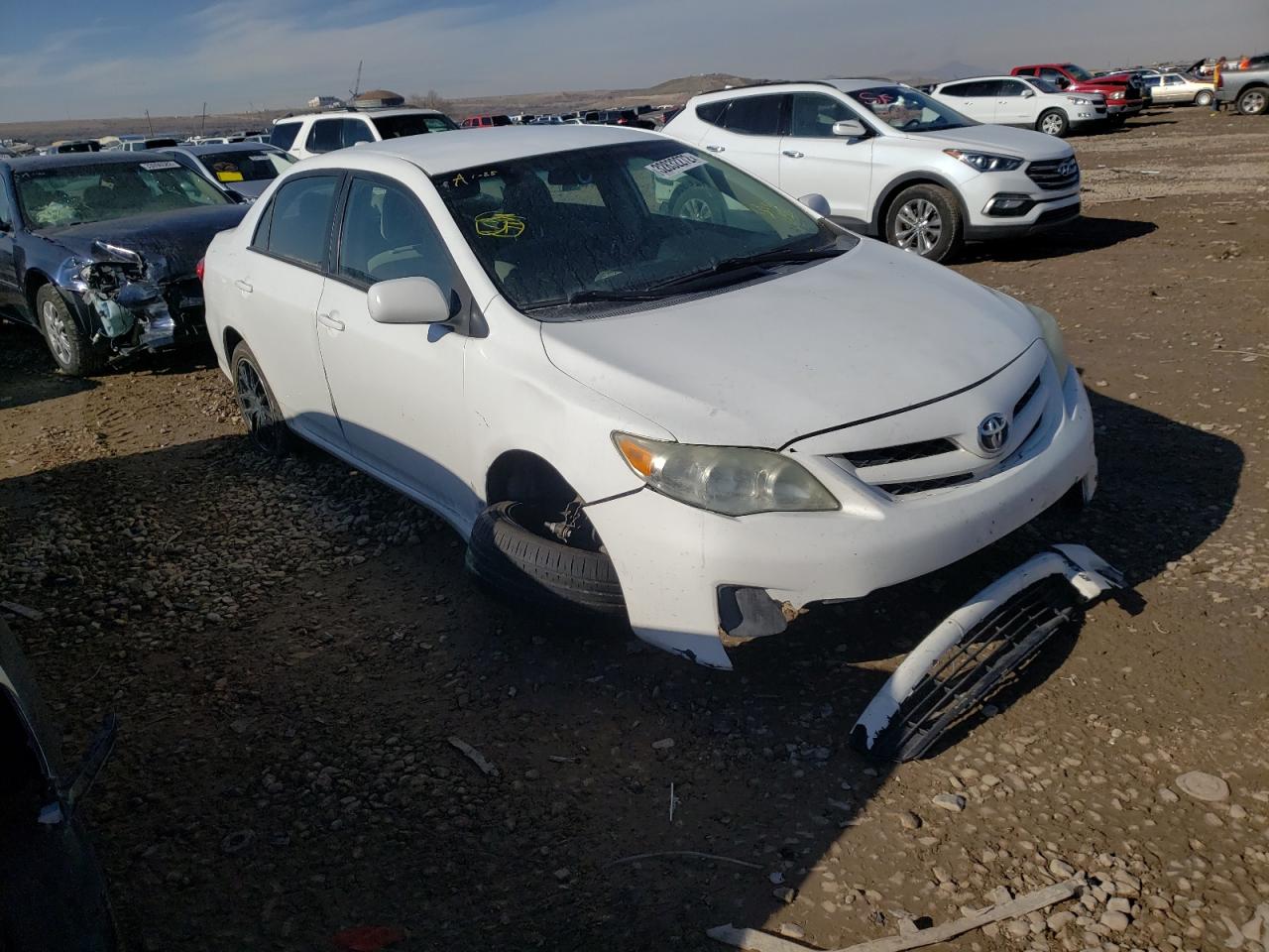 TOYOTA COROLLA BA 2011 with VIN 2T1BU4EE8BC584021 - Photo from auction