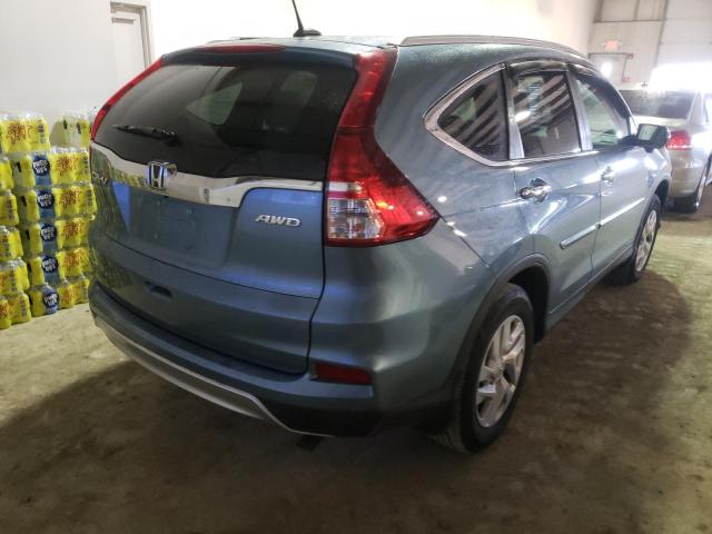Photo 4 from auction – 2015 HONDA CR-V EXL with VIN 2HKRM4H74FH601153