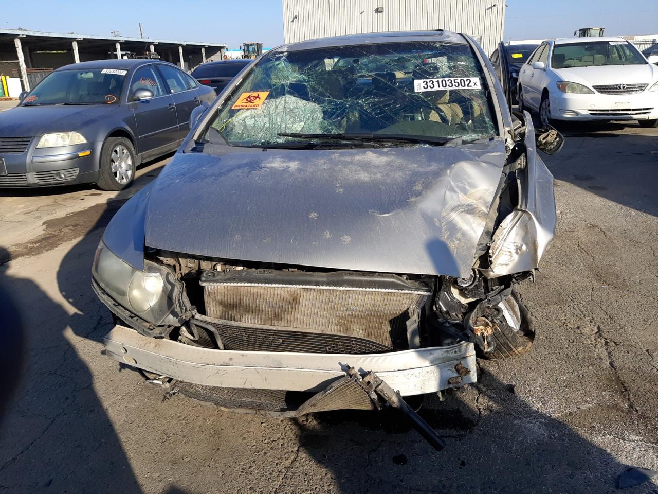 Photo 10 from auction – 2006 HONDA CIVIC EX with VIN JHMFA16816S013135