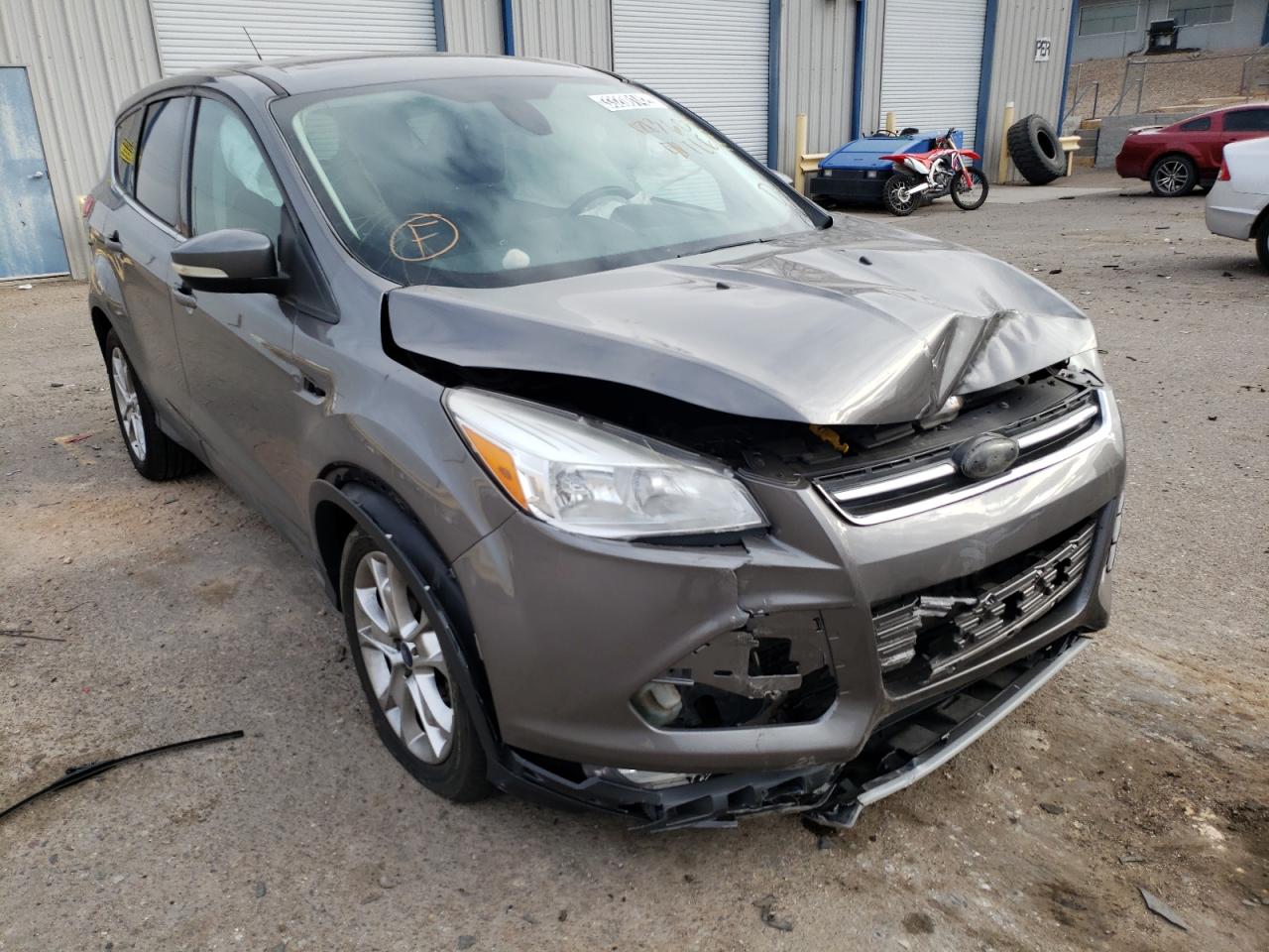 FORD ESCAPE SEL 2013 with VIN 1FMCU0HX6DUD11316 - Photo from auction