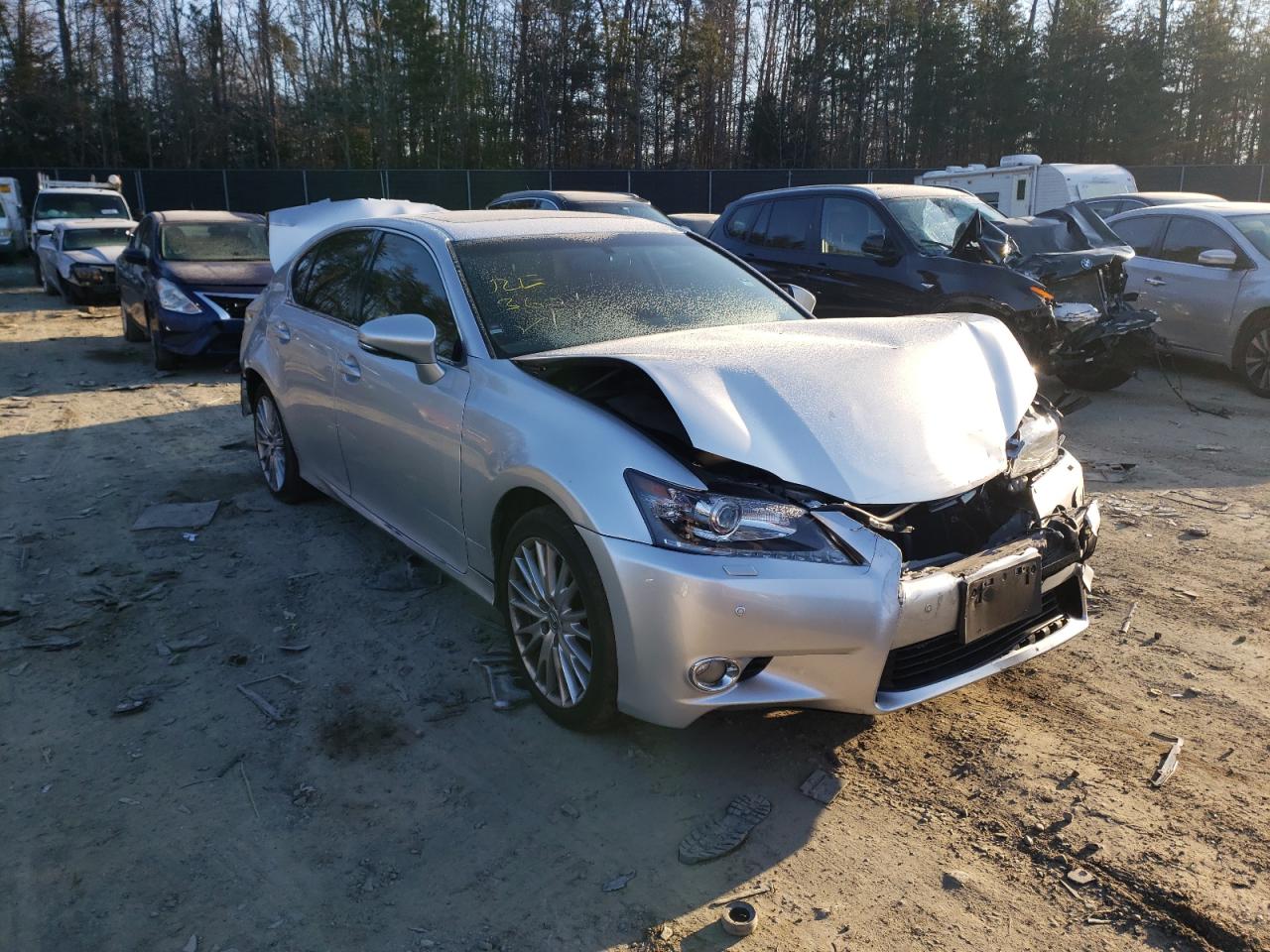 LEXUS GS 350 2013 with VIN JTHCE1BL7D5013427 - Photo from auction