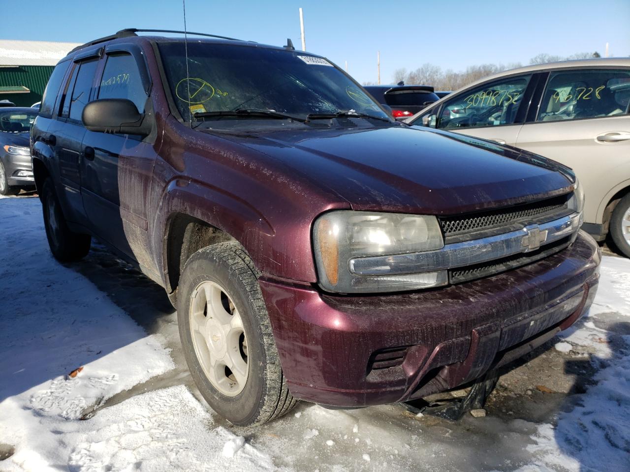 CHEVROLET TRAILBLAZE 2007 with VIN 1GNDT13S872108416 - Photo from auction