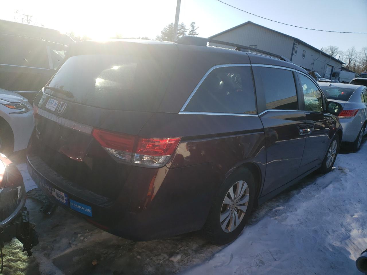 Photo 4 from auction – 2015 HONDA ODYSSEY EX with VIN 5FNRL5H60FB021574