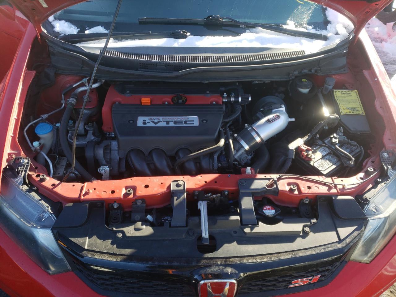 Photo 7 from auction – 2012 HONDA CIVIC SI with VIN 2HGFB6E52CH704715