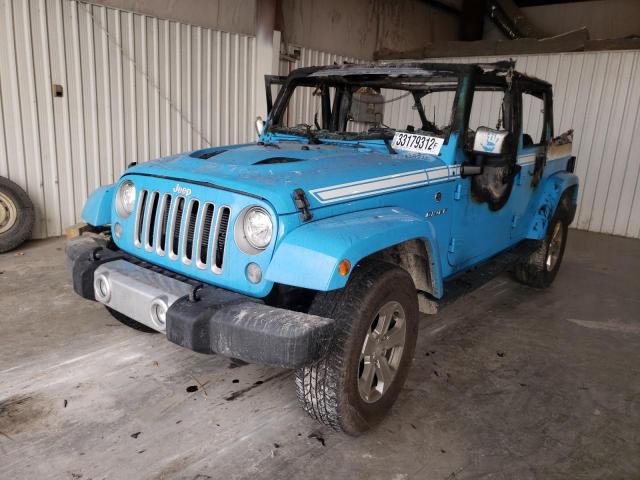 Photo 2 from auction – 2017 JEEP WRANGLER U with VIN 1C4BJWEG2HL711269