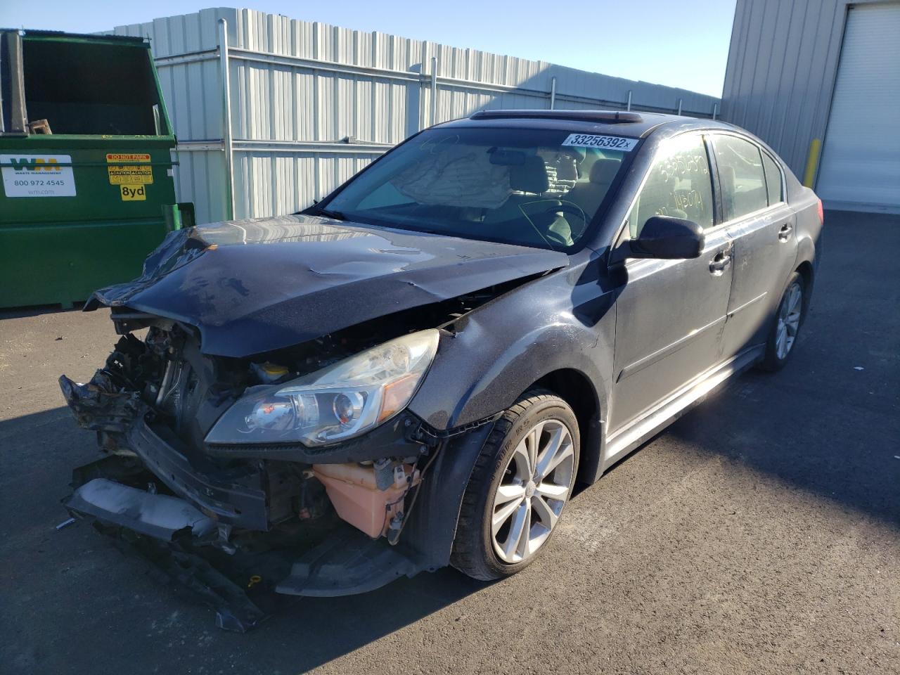 Photo 2 from auction – 2013 SUBARU LEGACY 2.5 with VIN 4S3BMBG61D3027750