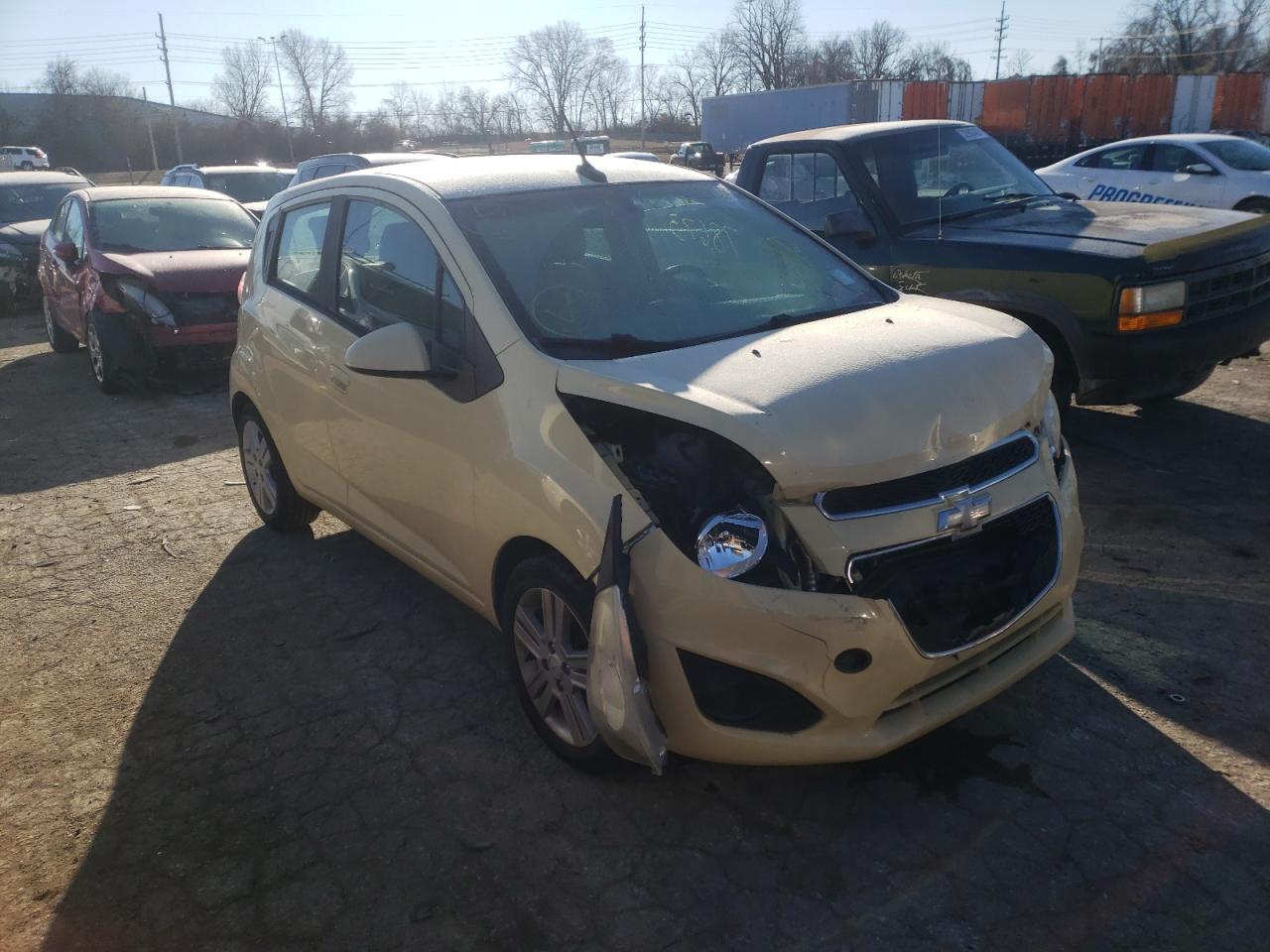 CHEVROLET SPARK 1LT 2013 with VIN KL8CD6S96DC556648 - Photo from auction