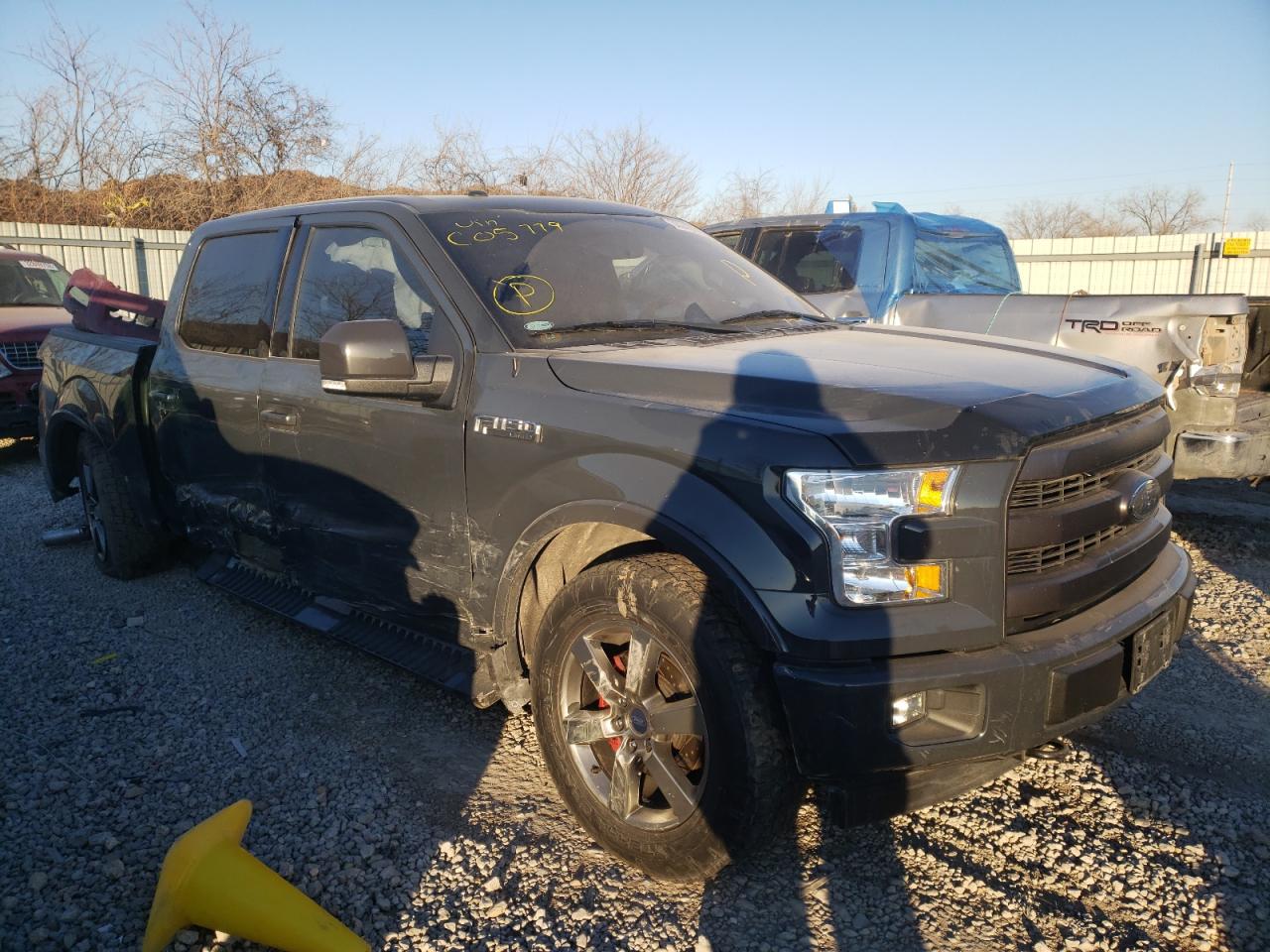 FORD F150 SUPER 2017 with VIN 1FTEW1EP5HKC05779 - Photo from auction
