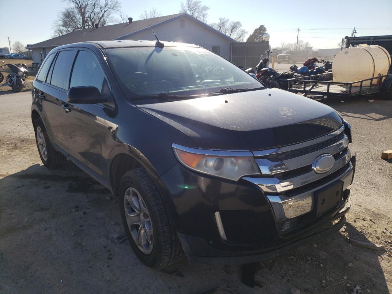 FORD EDGE SEL 2012 with VIN 2FMDK3JC4CBA08817 - Photo from auction
