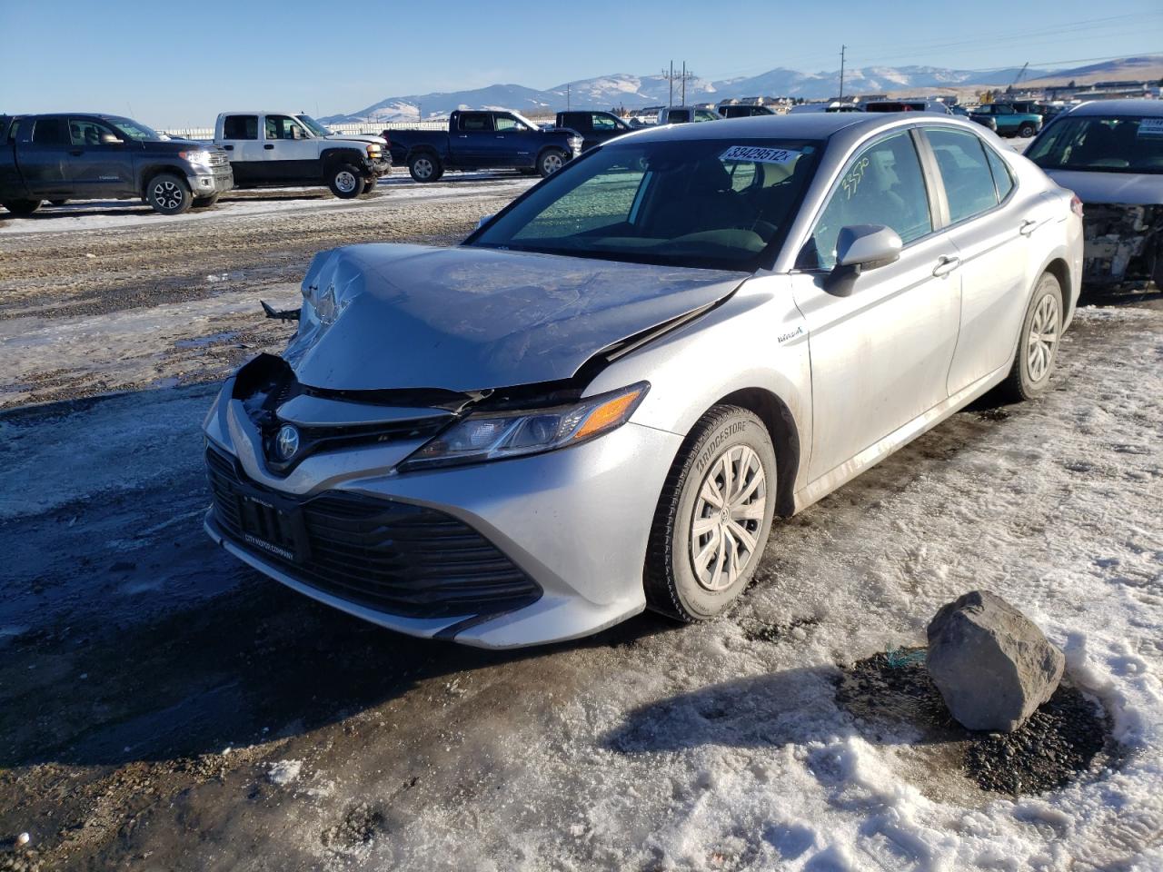 Photo 2 from auction – 2020 TOYOTA CAMRY LE with VIN 4T1C31AK8LU519610