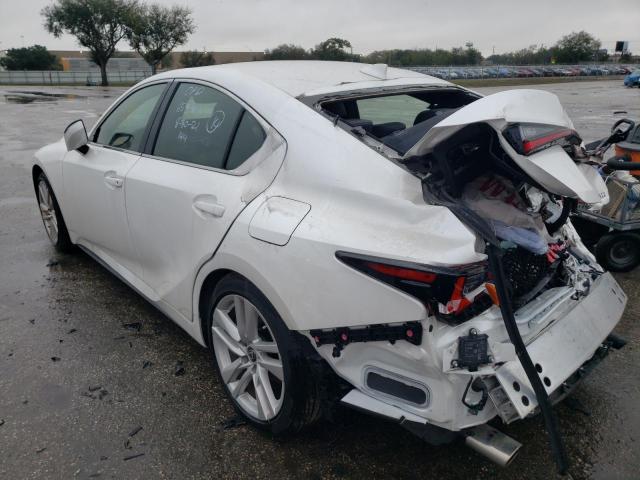 Photo 3 from auction – 2021 LEXUS IS 300 with VIN JTHCA1D28M5112869