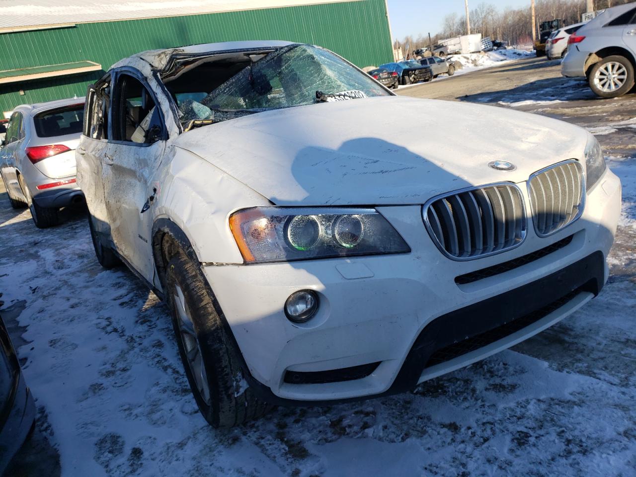 BMW X3 XDRIVE3 2014 with VIN 5UXWX7C5XE0E81146 - Photo from auction