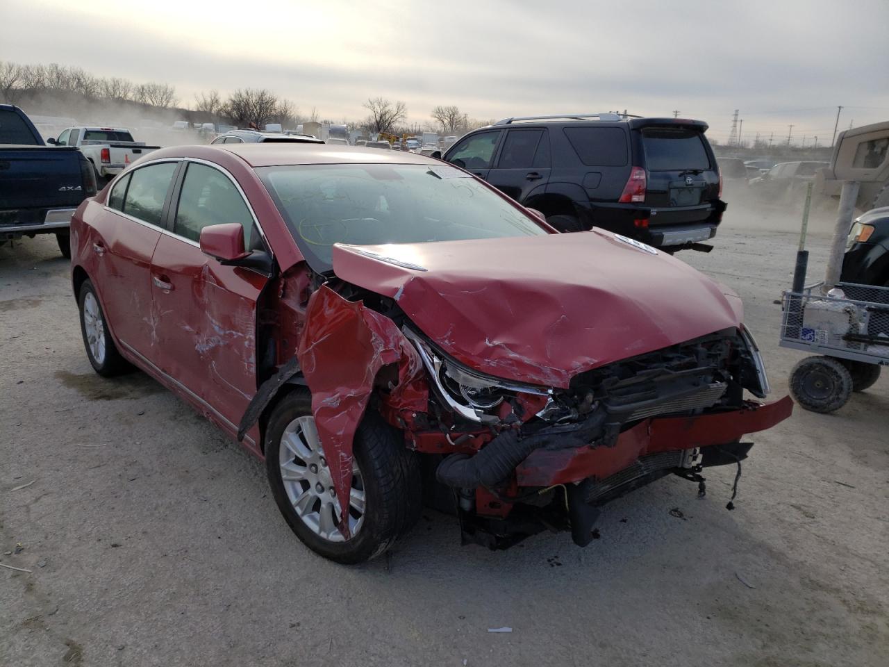 BUICK LACROSSE P 2012 with VIN 1G4GD5ERXCF339241 - Photo from auction