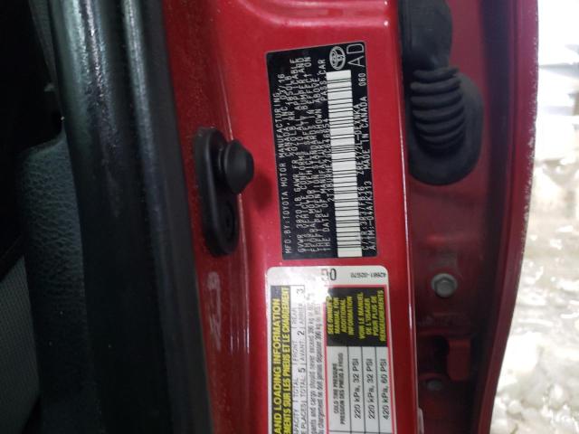 Photo 10 from auction – 2016 TOYOTA COROLLA L with VIN 2T1BURHE7GC646654