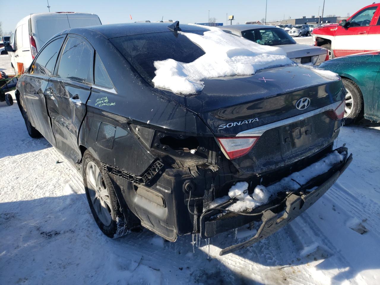 Photo 3 from auction – 2011 HYUNDAI SONATA SE with VIN 5NPEC4AC3BH132253