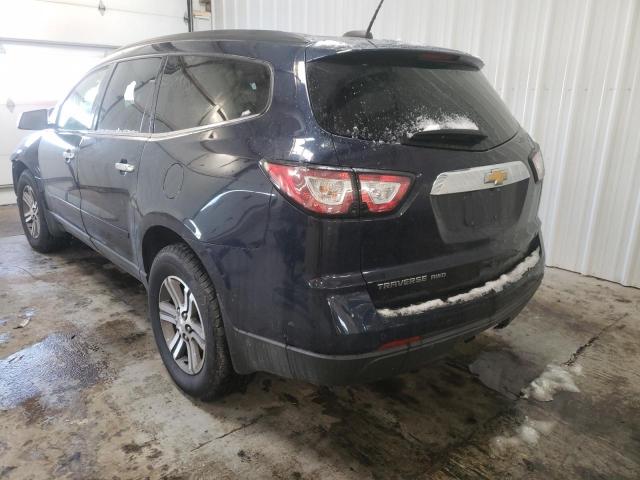 Photo 3 from auction – 2017 CHEVROLET TRAVERSE L with VIN 1GNKVGKD8HJ233334