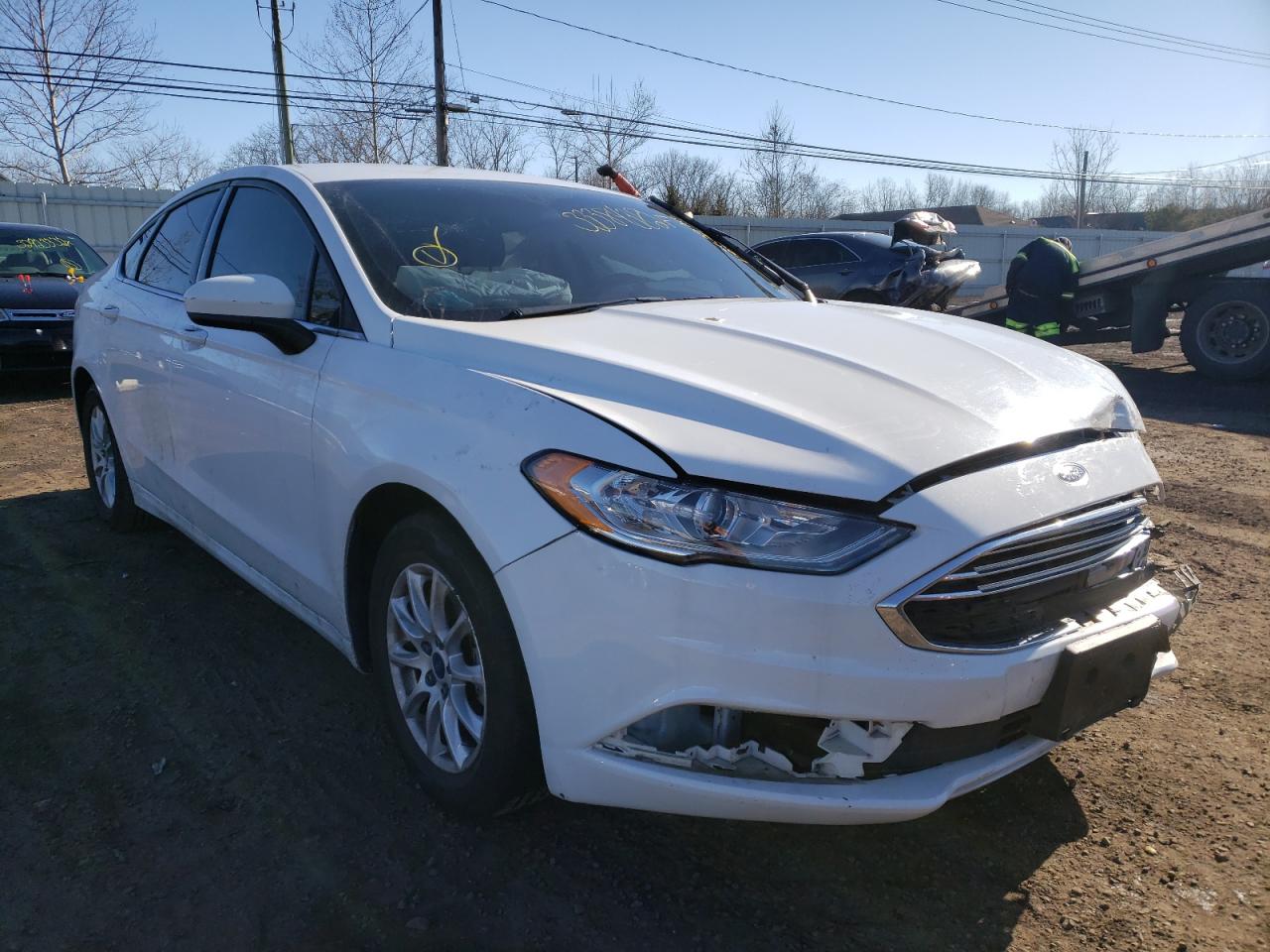 Photo 1 from auction – 2017 FORD FUSION S with VIN 3FA6P0G79HR390686