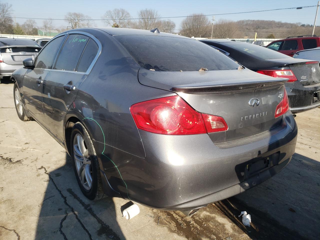 Photo 3 from auction – 2011 INFINITI G25 BASE with VIN JN1DV6AP9BM602976