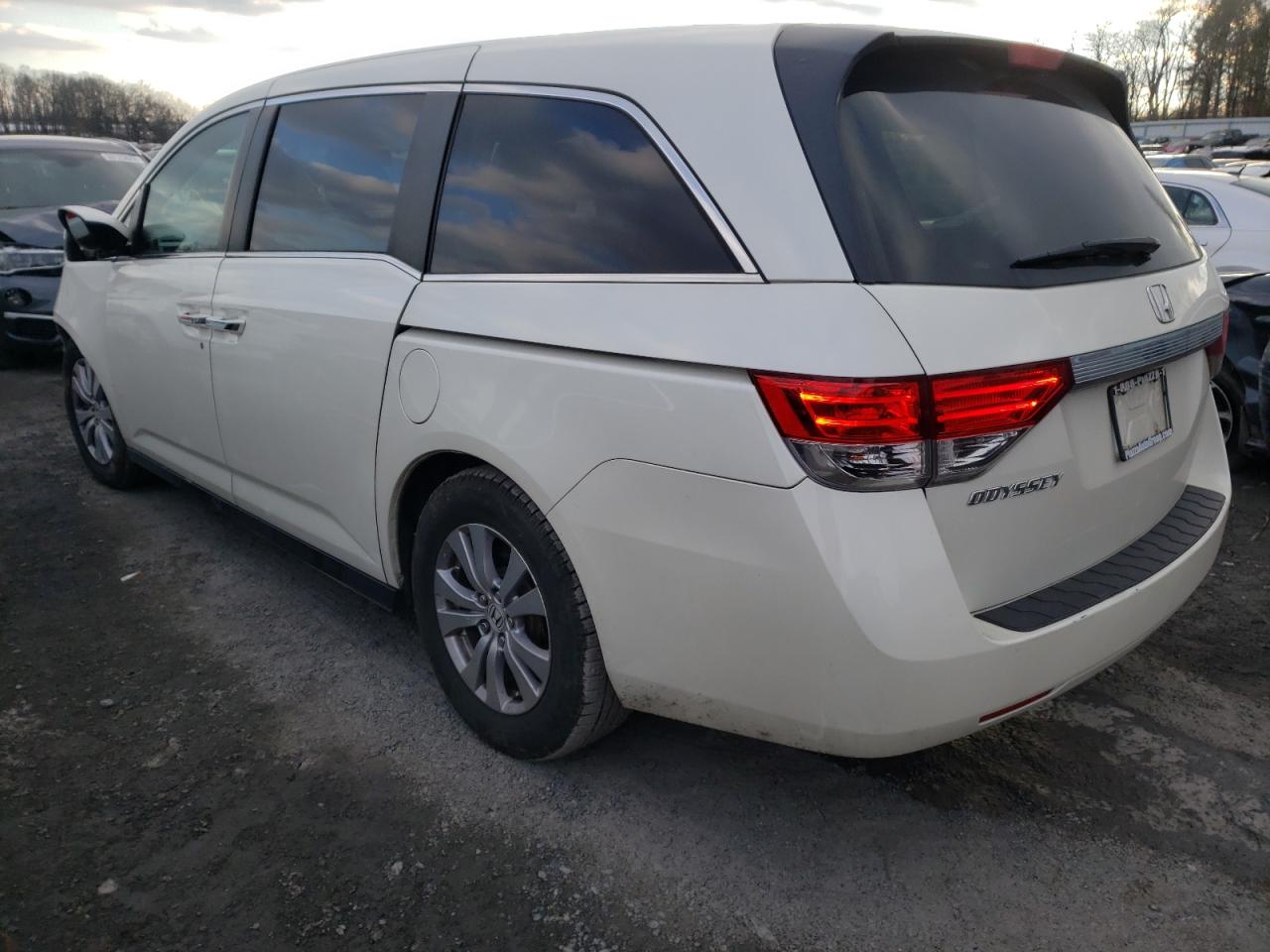 Photo 3 from auction – 2016 HONDA ODYSSEY EX with VIN 5FNRL5H67GB137775