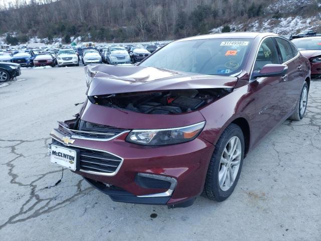 Photo 2 from auction – 2016 CHEVROLET MALIBU LT with VIN 1G1ZE5STXGF184103
