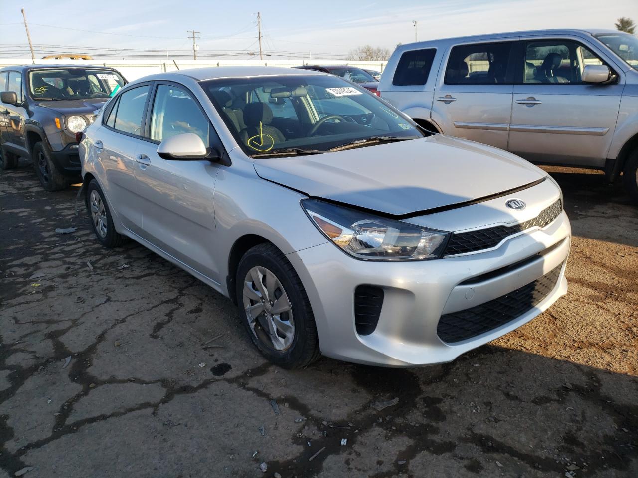 KIA RIO 2018 with VIN 3KPA24AB8JE046299 - Photo from auction