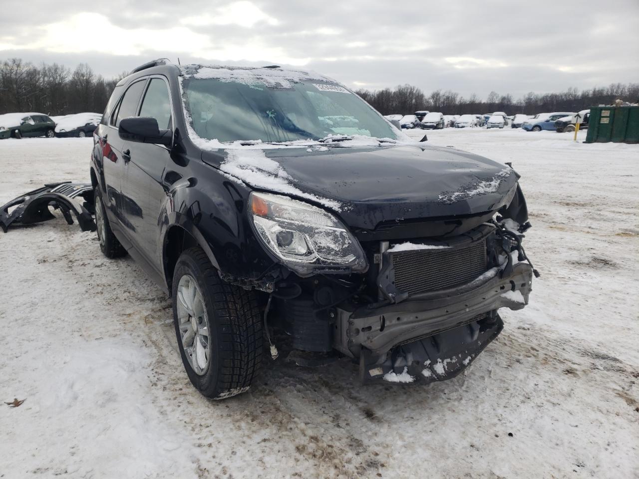 CHEVROLET EQUINOX LT 2017 with VIN 2GNALCEK2H1588045 - Photo from auction