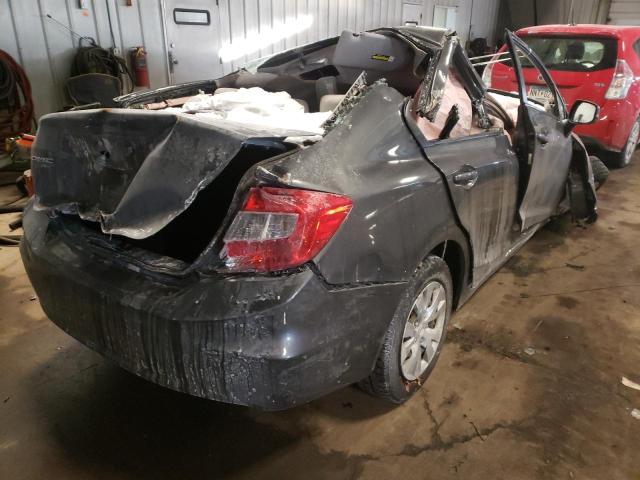 Photo 4 from auction – 2012 HONDA CIVIC LX with VIN 2HGFB2F58CH595443