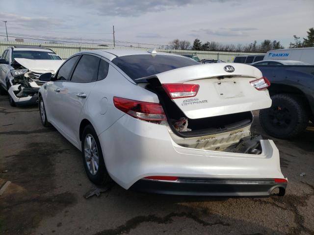 Photo 3 from auction – 2016 KIA OPTIMA LX with VIN KNAGT4L36G5086279