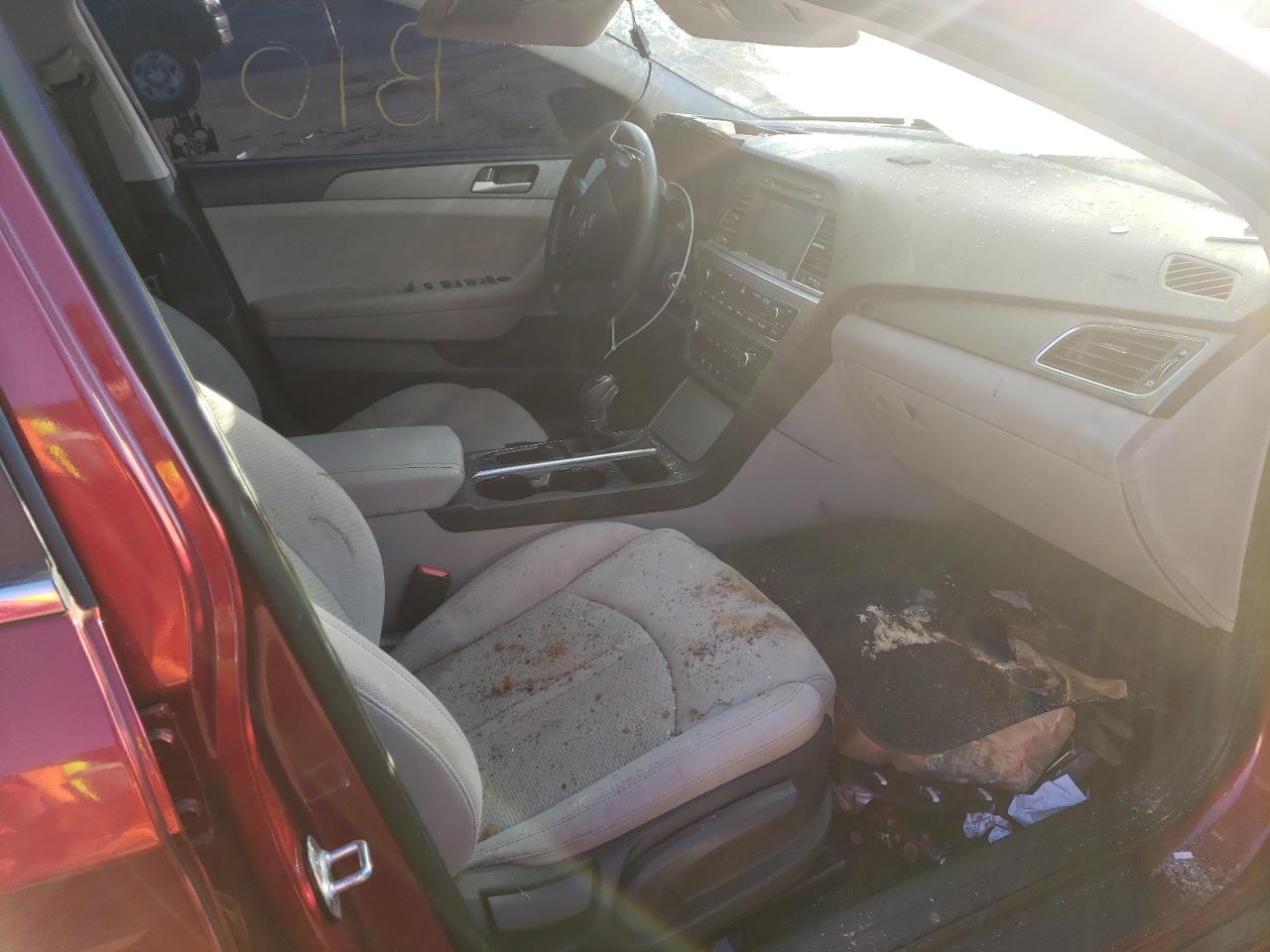 Photo 5 from auction – 2016 HYUNDAI SONATA SE with VIN 5NPE24AF7GH352869