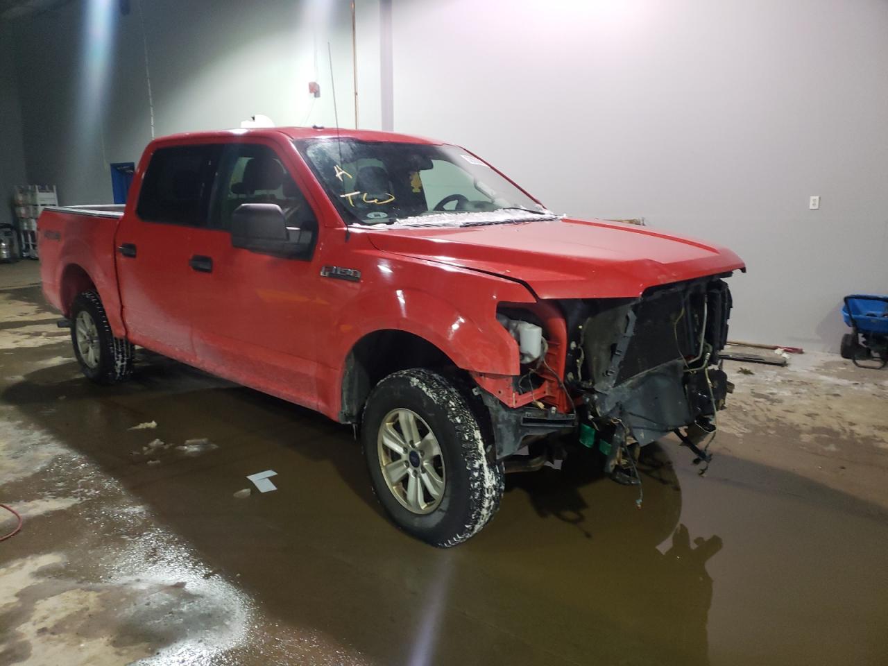 FORD F150 SUPER 2017 with VIN 1FTEW1EF1HKC14485 - Photo from auction
