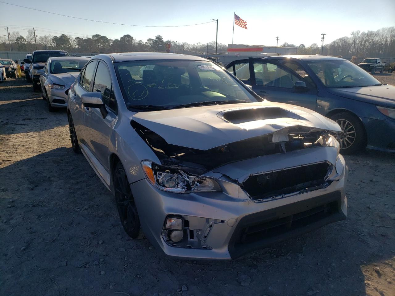 SUBARU WRX PREMIU 2018 with VIN JF1VA1C67J9805411 - Photo from auction
