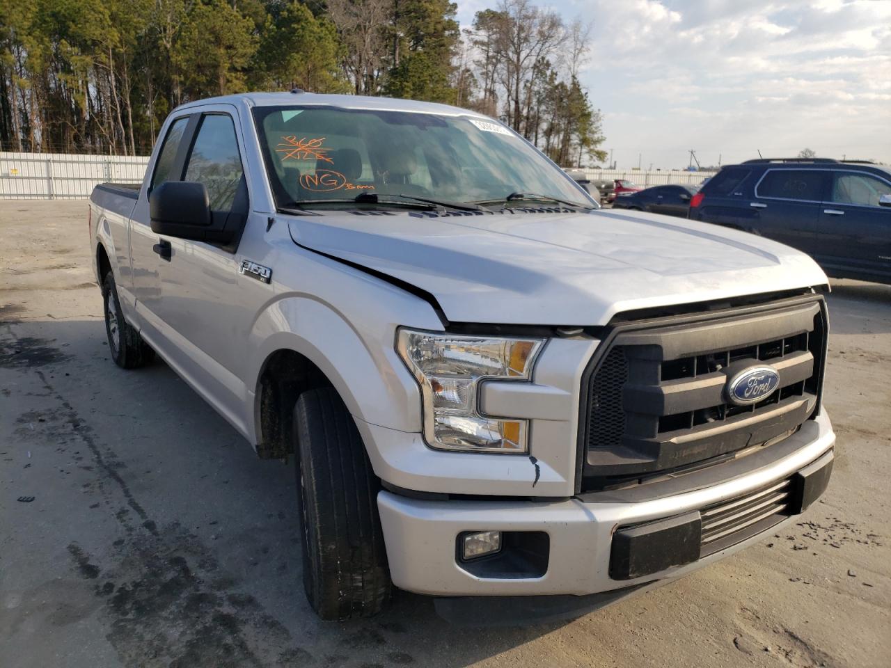 FORD F150 SUPER 2015 with VIN 1FTEX1C88FKE96316 - Photo from auction