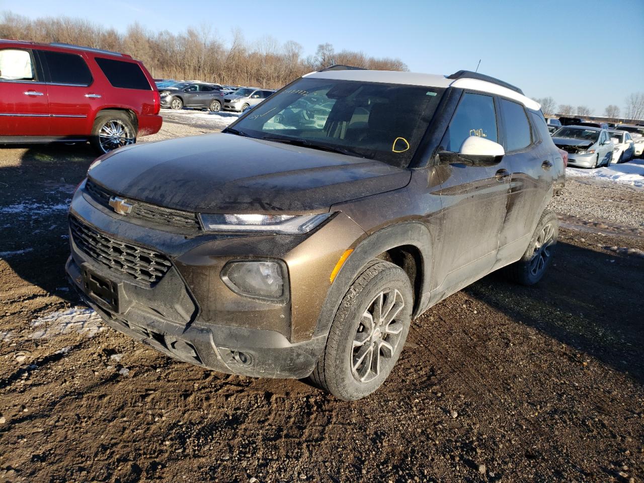 Photo 2 from auction – 2021 CHEVROLET TRAILBLAZE with VIN KL79MSSLXMB091381