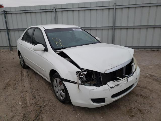 KIA SPECTRA EX 2008 with VIN KNAFE121785507660 - Photo from auction