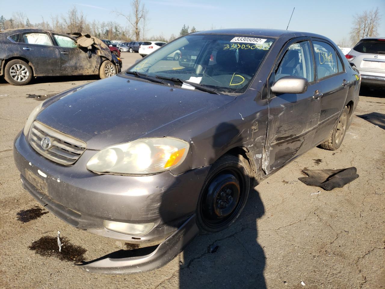 Photo 2 from auction – 2004 TOYOTA COROLLA CE with VIN 1NXBR32EX4Z195494