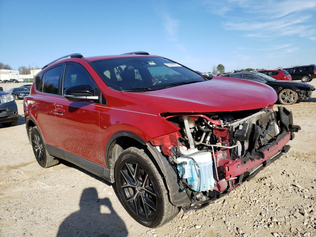 TOYOTA RAV4 SE 2017 with VIN JTMNFREV7HJ122244 - Photo from auction