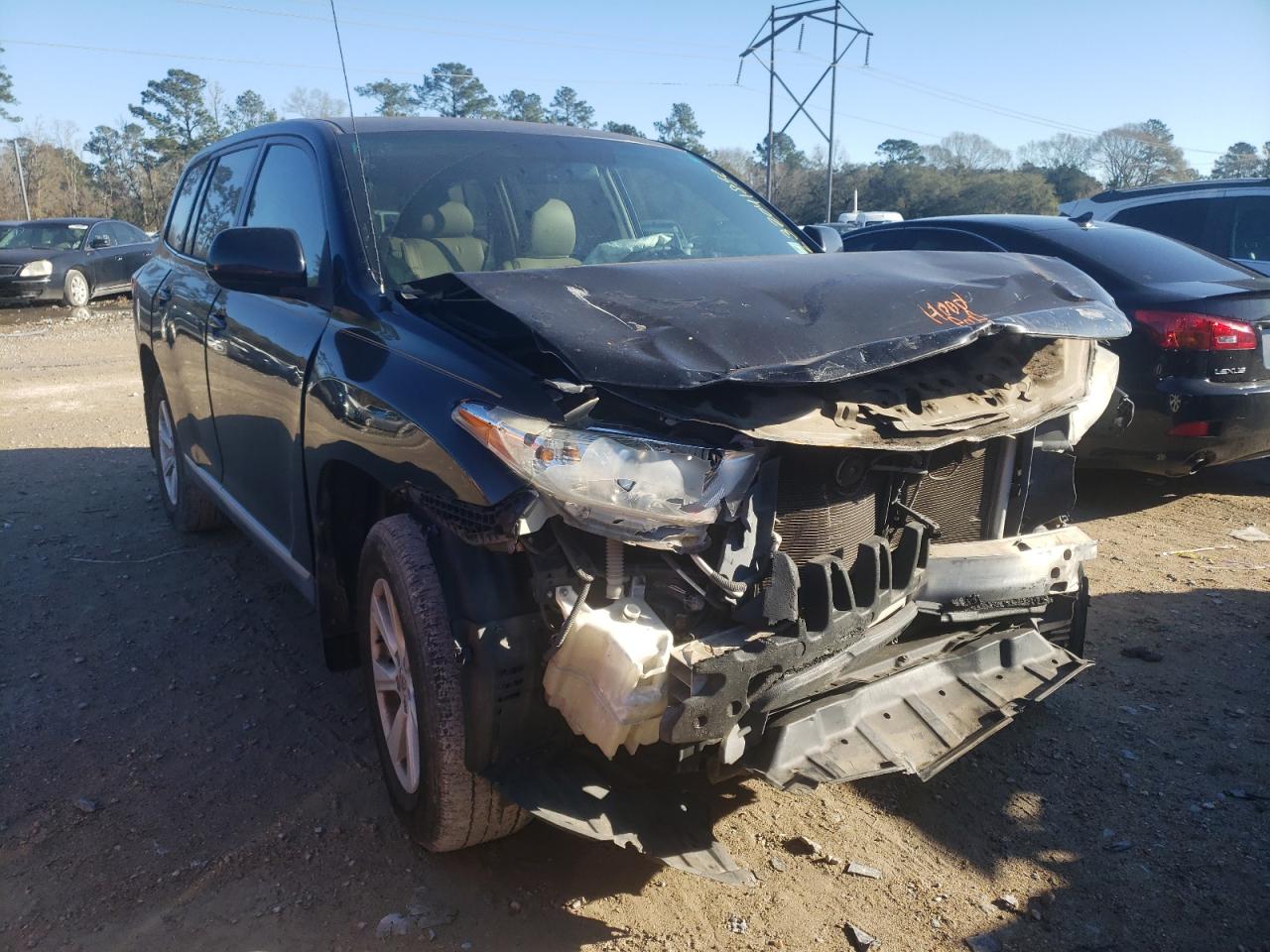TOYOTA HIGHLANDER 2012 with VIN 5TDZA3EH5CS025739 - Photo from auction