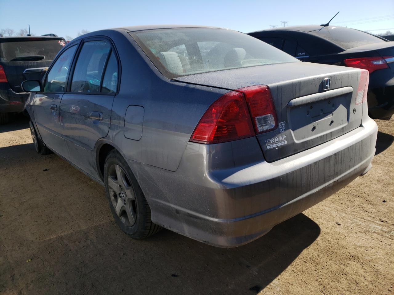 Photo 3 from auction – 2004 HONDA CIVIC EX with VIN 1HGES26834L016689
