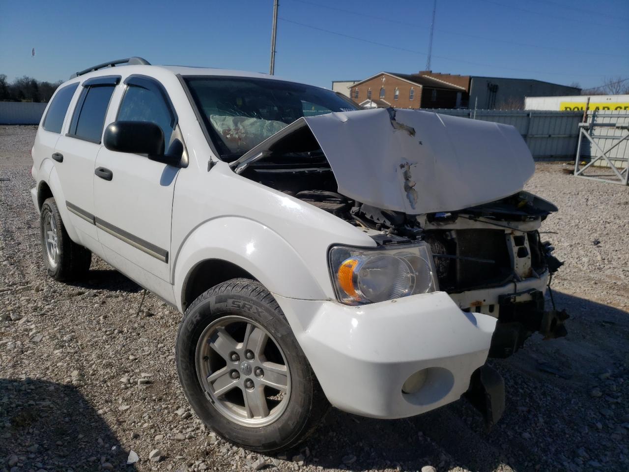 DODGE DURANGO SL 2008 with VIN 1D8HB48N38F128523 - Photo from auction